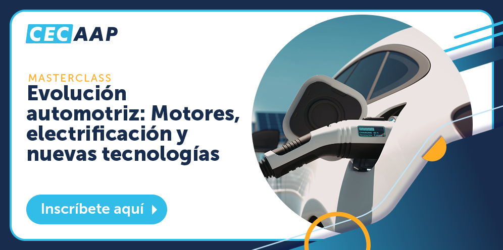 Curso de tecnología automotriz, electrificación y movilidad del futuro.