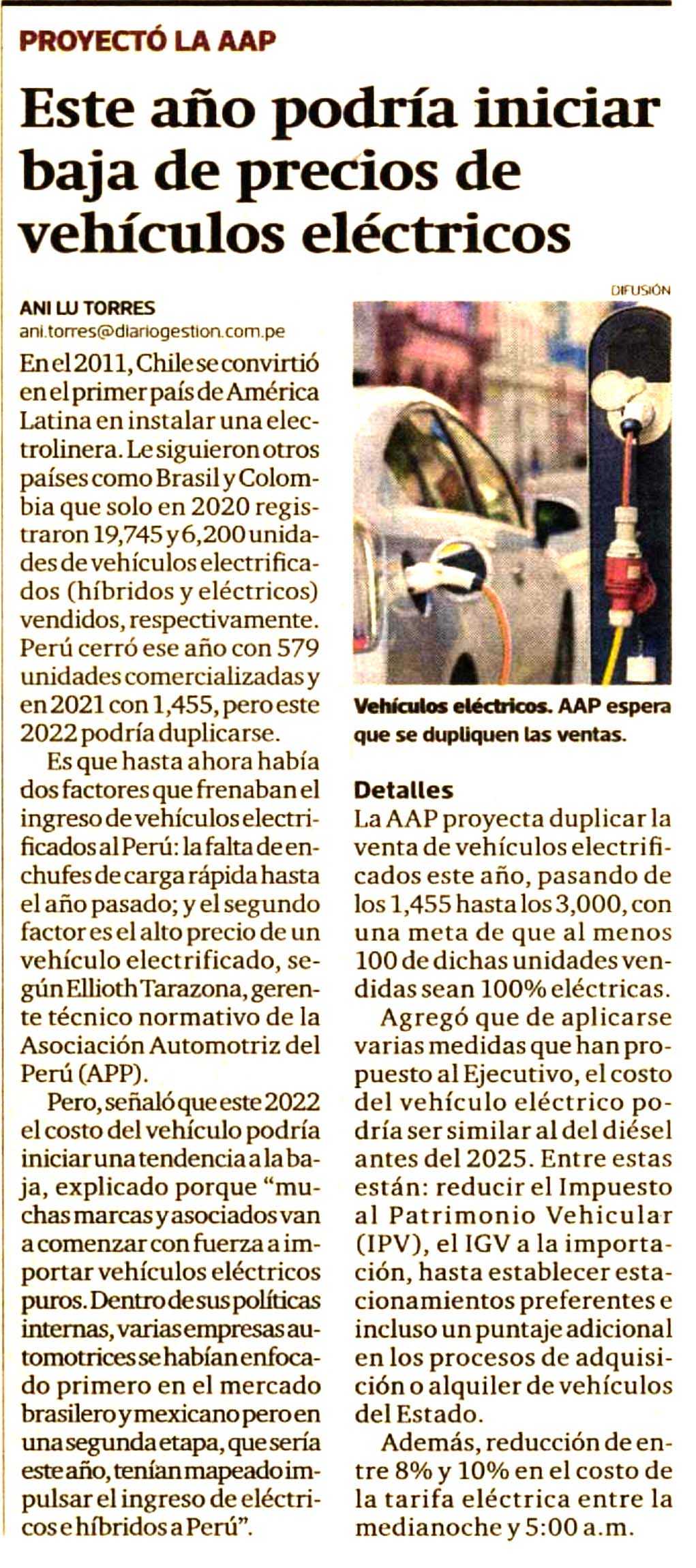 Este año podría iniciar baja de precios de vehículos eléctricos