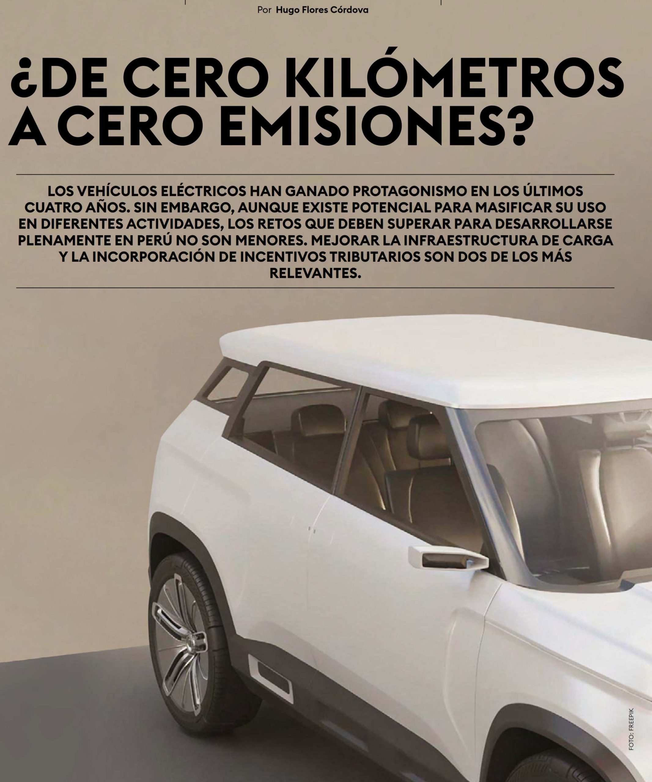 ¿De cero kilómetros a cero emisiones?