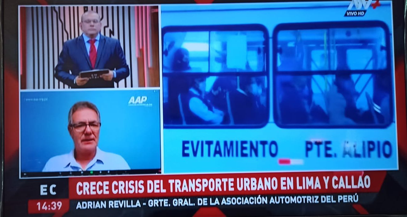 Desde la AAP exigimos al MTC poner fin al transporte informal que azota Lima y Callao – ATV+