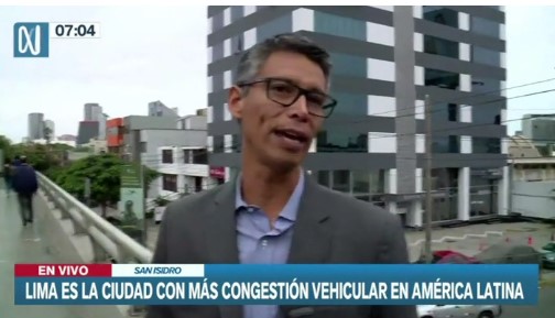Lima es la ciudad con más congestión vehicular en América Latina