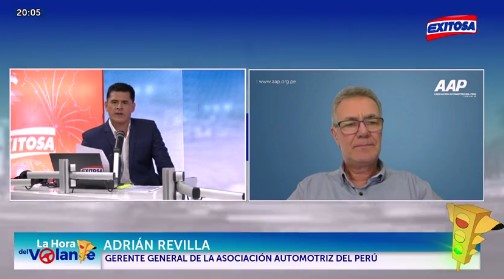 AAP conversa en Exitosa sobre la solución a la congestión vehicular