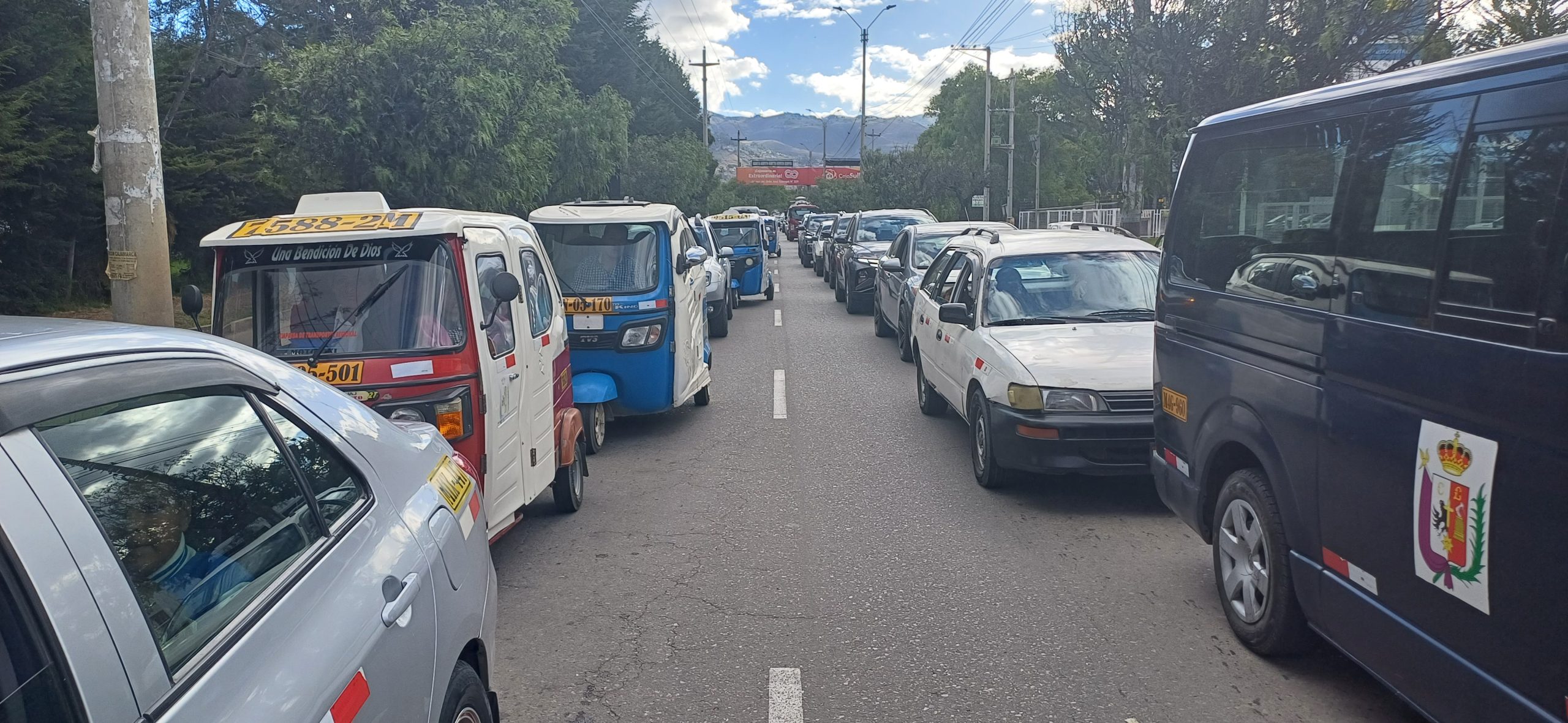 CAJAMARCA PIERDE MÁS DE CIEN MILLONES DE SOLES AL AÑO POR CONGESTIÓN VEHICULAR
