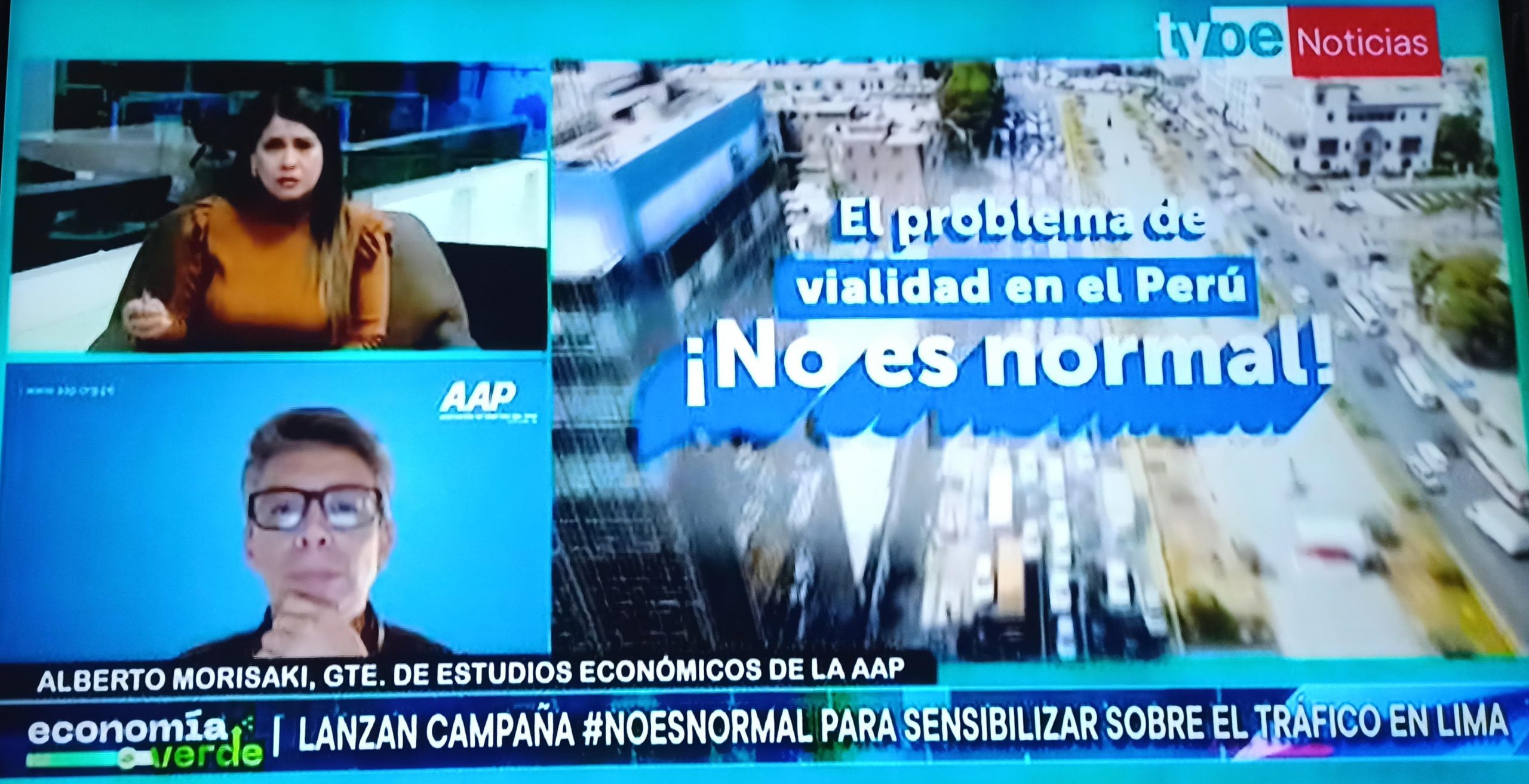 AAP brinda detalles de la campaña no es normal en TV Perú