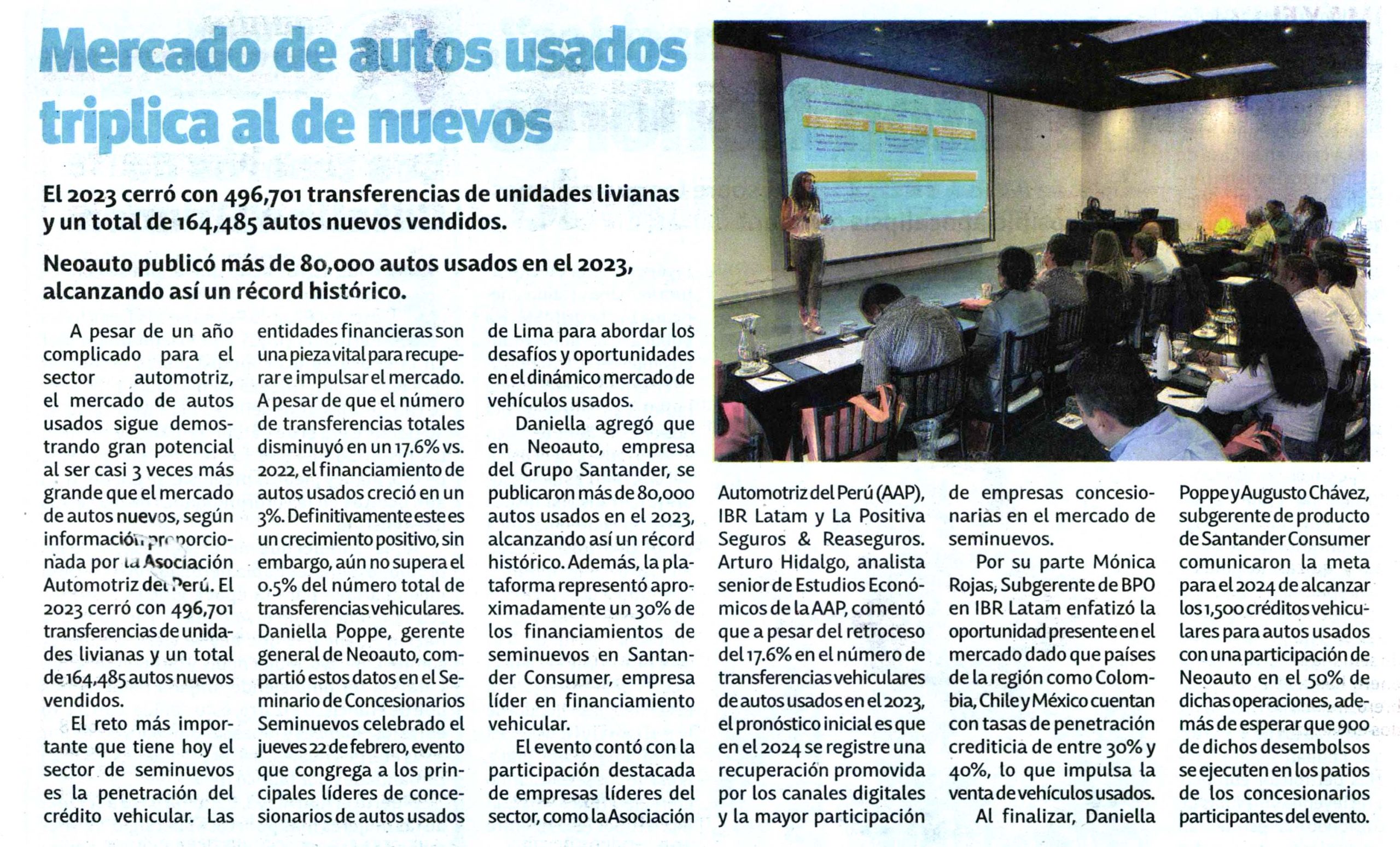 Mercado de autos usados triplica al de nuevos