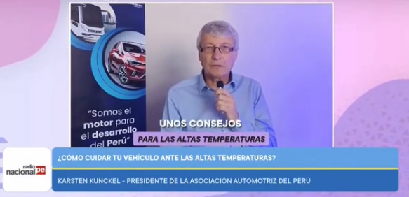 ¿Cómo cuidar tu vehículo ante las altas temperaturas? – Karsten Kunckel en Radio Nacional