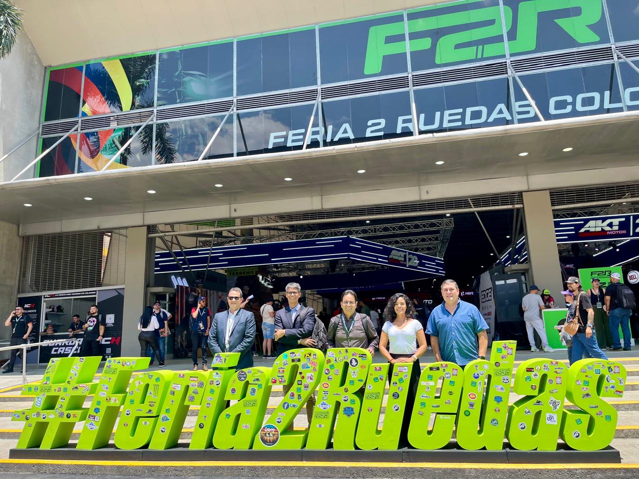 GREMIO AUTOMOTOR PARTICIPÓ DE LA FERIA 2 RUEDAS DE COLOMBIA