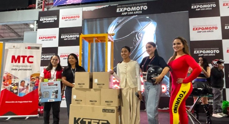 El MTC, la AAP y el Touring unen esfuerzos para promover  el uso de cascos certificados durante la EXPOMOTO 2026