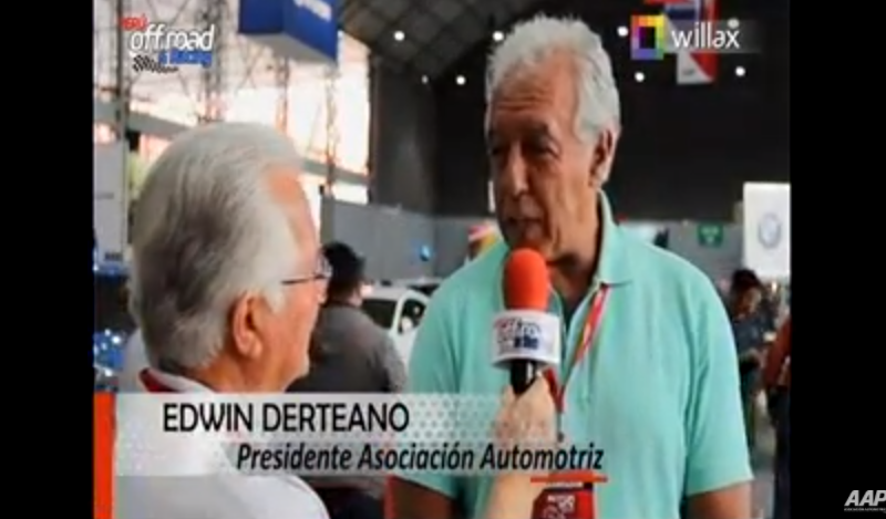 Declaraciones del presidente de la Asociación Automotriz Perú