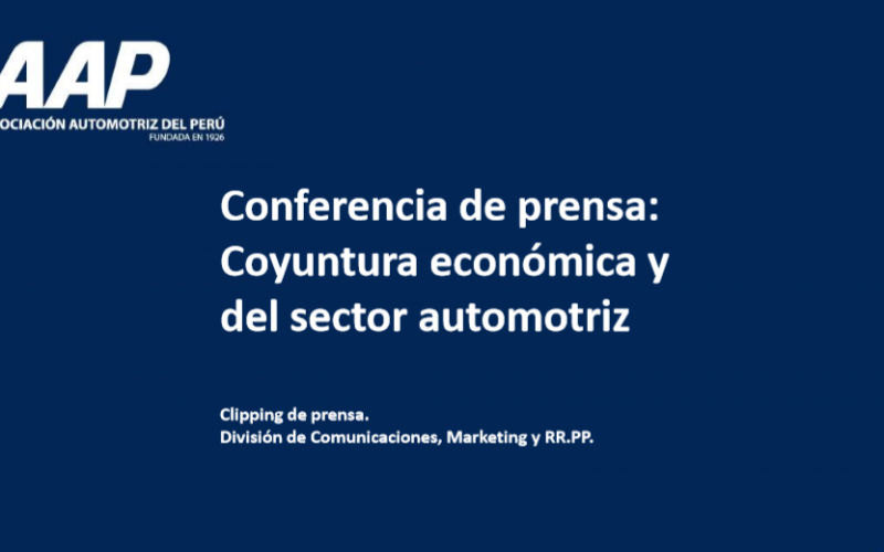 Alcance en medios de la conferencia de la AAP sobre perspectivas económicas