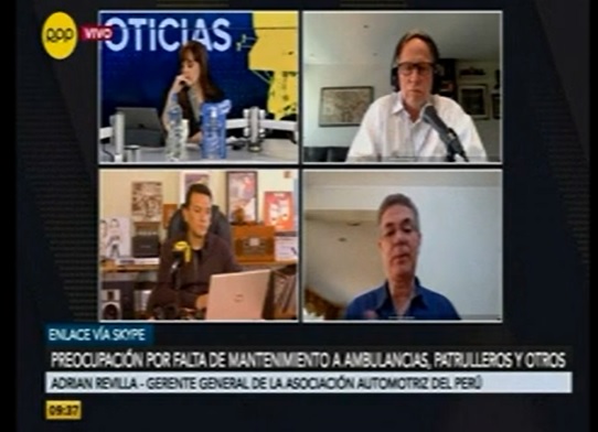 RPP TV: Adrián Revilla explica importancia de talleres durante cuarentena