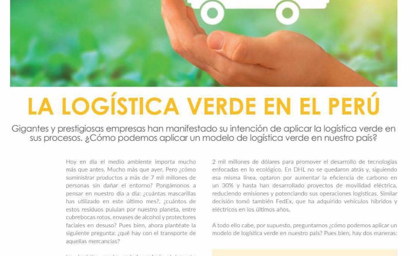 La logística verde en el Perú