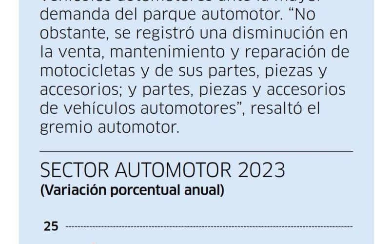 Sector automotor 2023