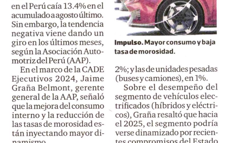 CADE: previsiones automotrices al 2025 y un “salto” eléctrico con marcas chinas